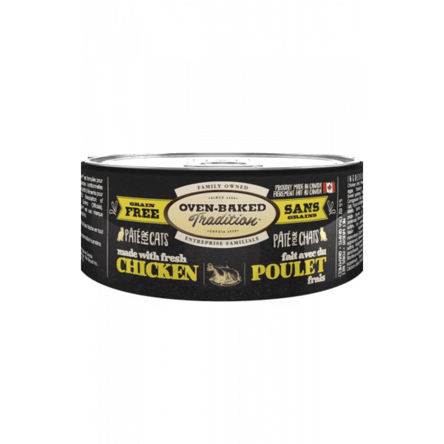 Oven Baked Tradition Wet Cat Food - Grain - Free Pate Chicken - Toronto Pets