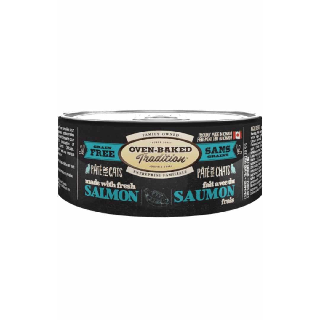 Oven Baked Tradition Wet Cat Food - Grain - Free Pate Salmon Canned - Toronto Pets