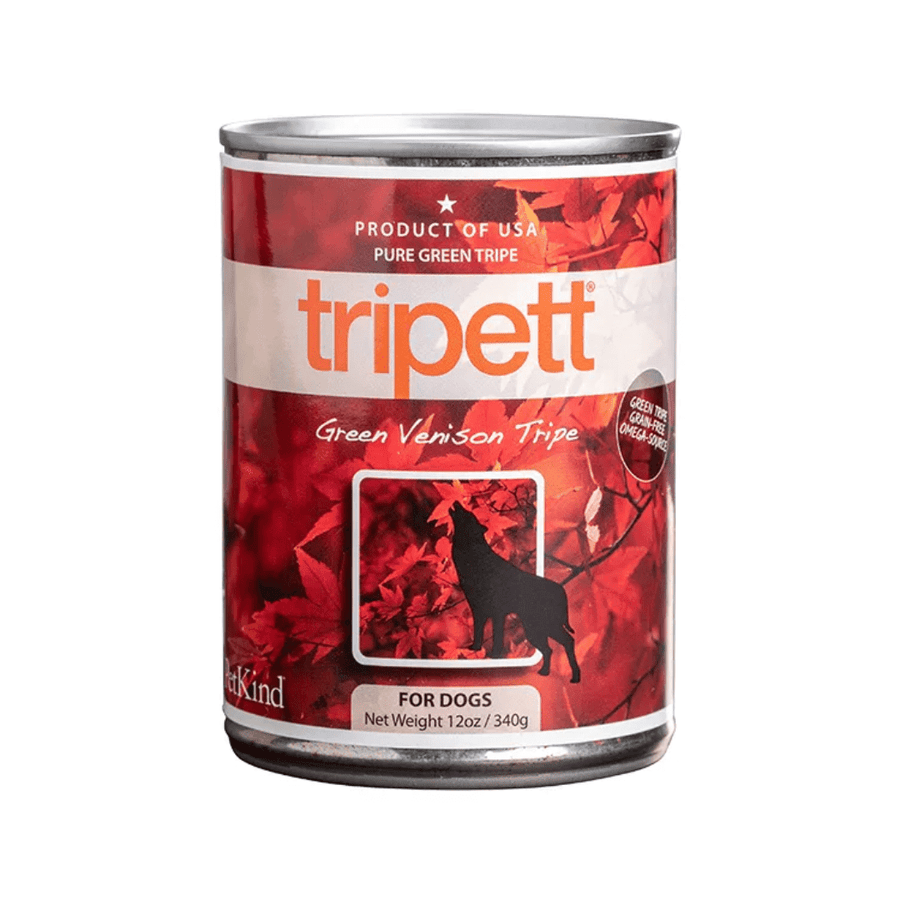 Pet Kind Wet Dog Food - Tripett Green Venison Tripe Canned - Toronto Pets