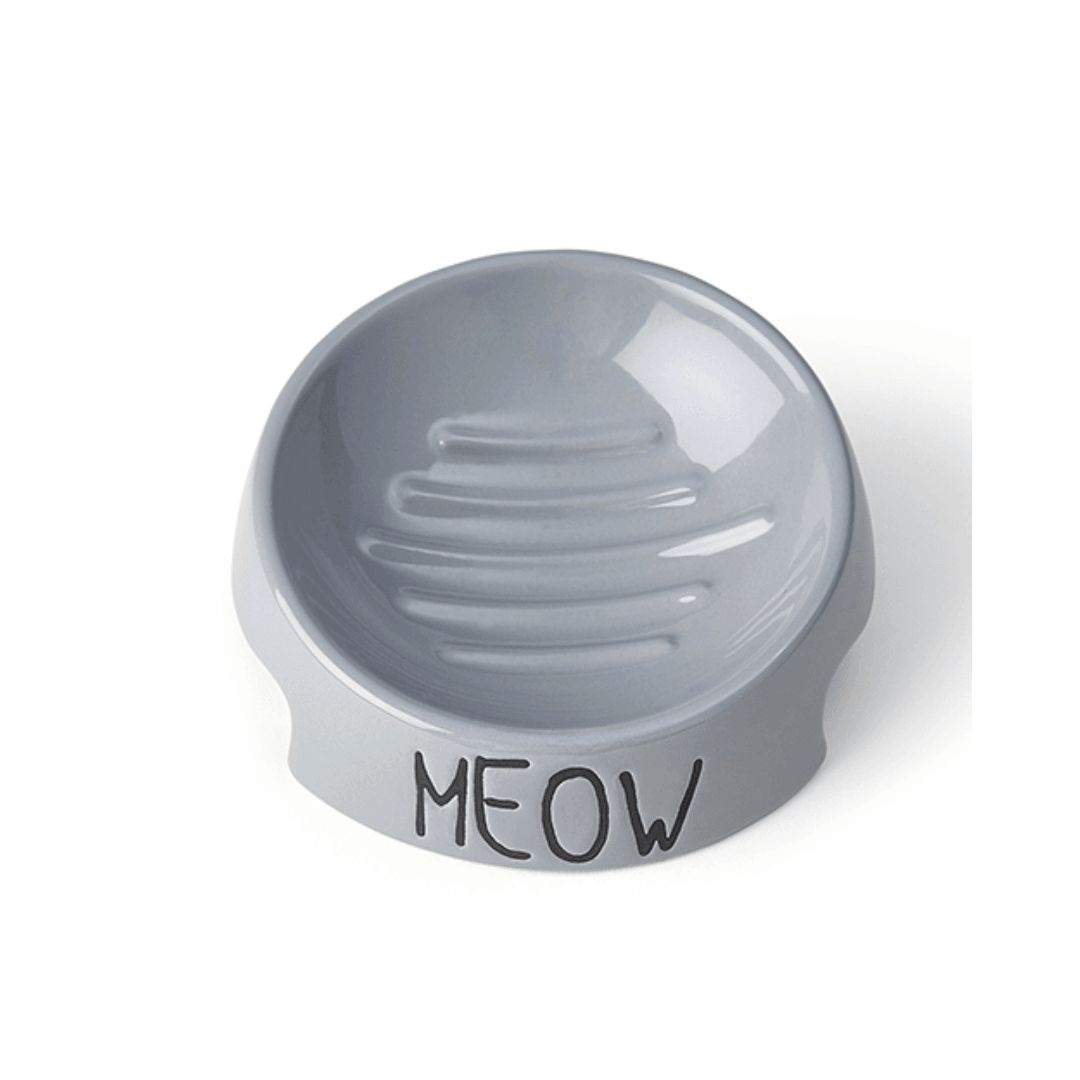 PetRageous Cat Bowls - Meow Inverted Bowl - Toronto Pets