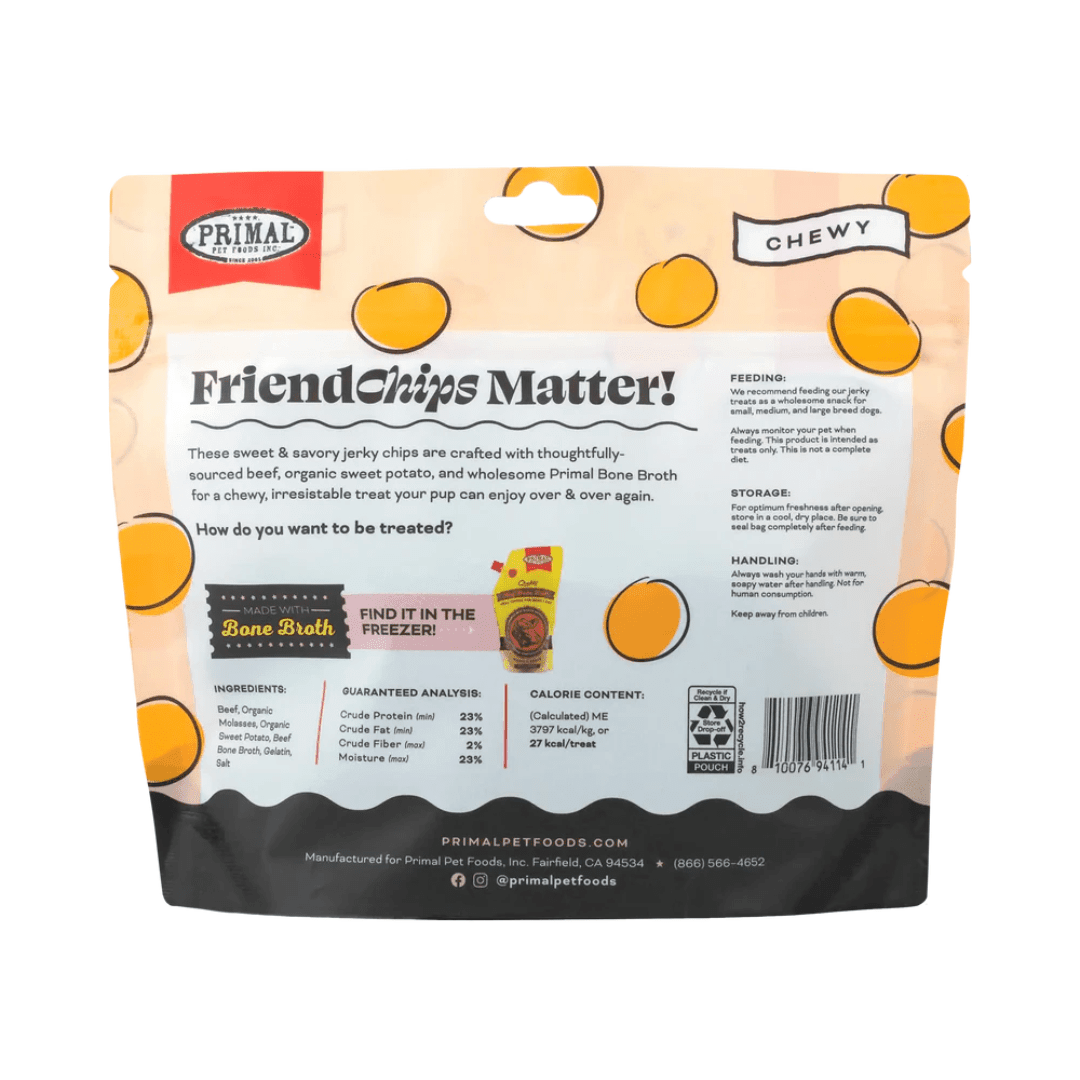 Primal Dog Treats - FriendChips Matter Beef Jerky Chips - Toronto Pets