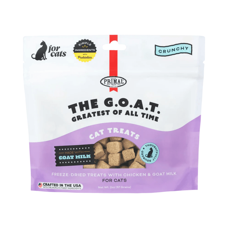 Primal Freeze - Dried Cat Treats - The G.O.A .T. Chicken & Goat Milk Treats - Toronto Pets