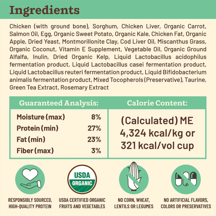 Primal Freeze Dried Dog Food - Kibble in the Raw Chicken Recipe - Toronto Pets