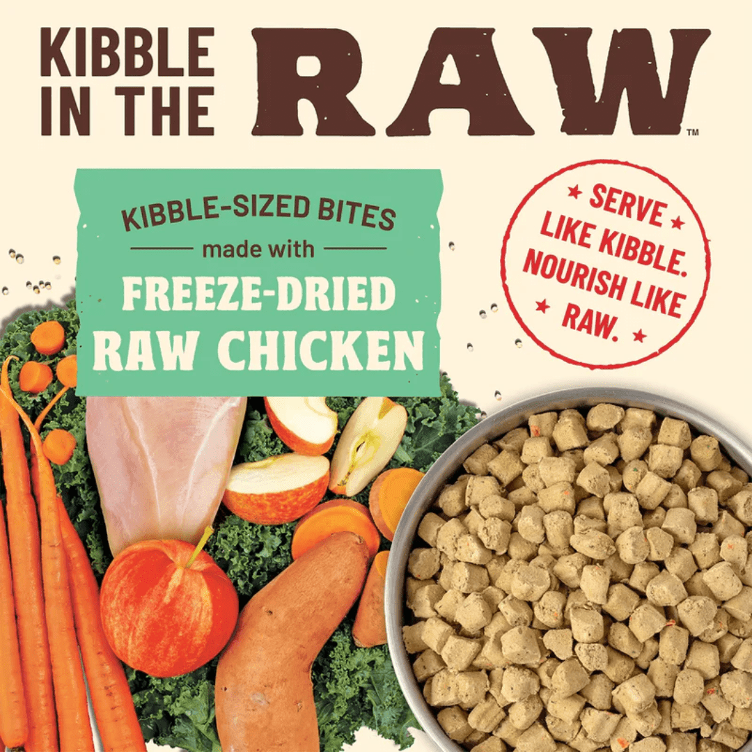 Primal Freeze Dried Dog Food - Kibble in the Raw Chicken Recipe - Toronto Pets