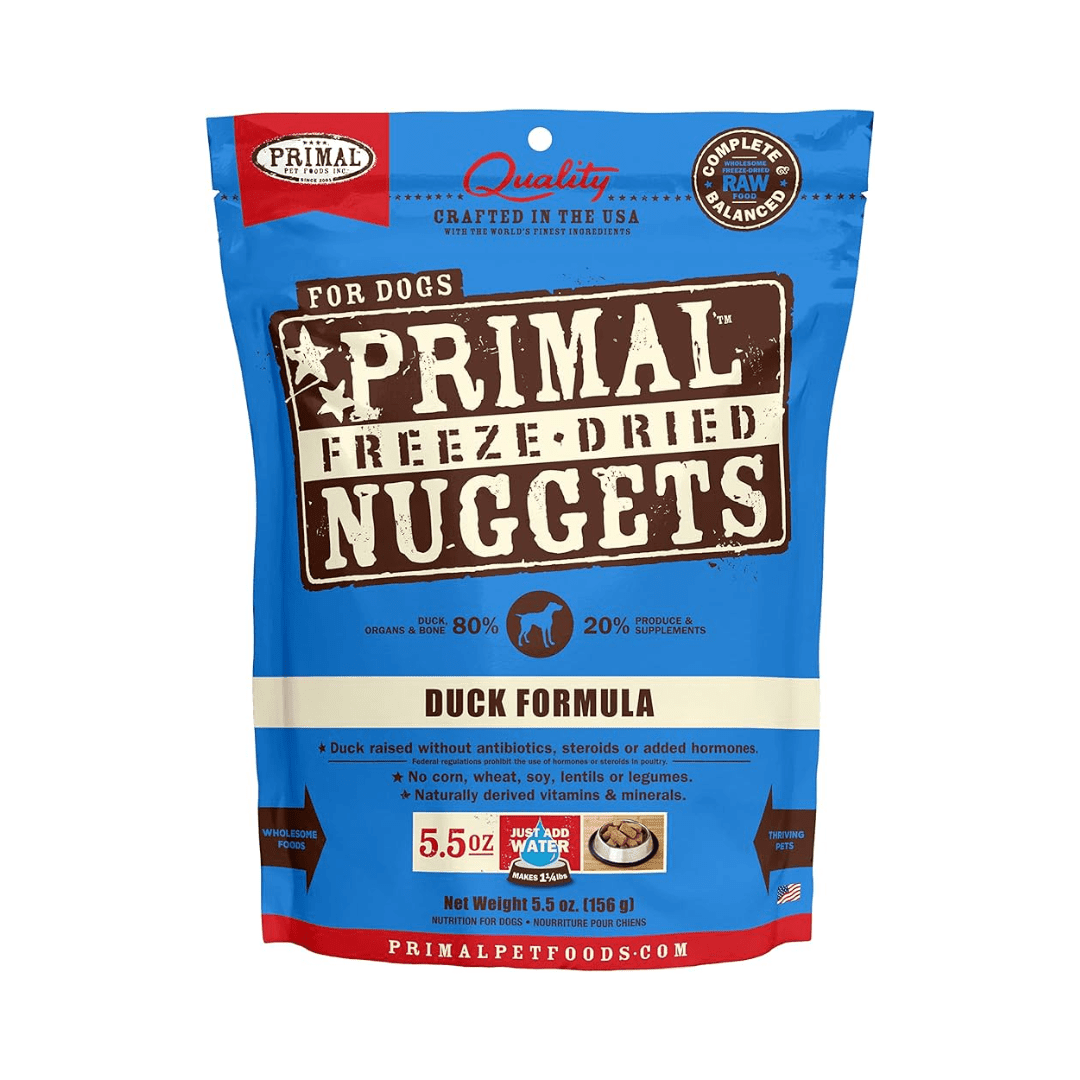 Primal Freeze - Dried Dog Food - Nuggets Duck Formula - Toronto Pets