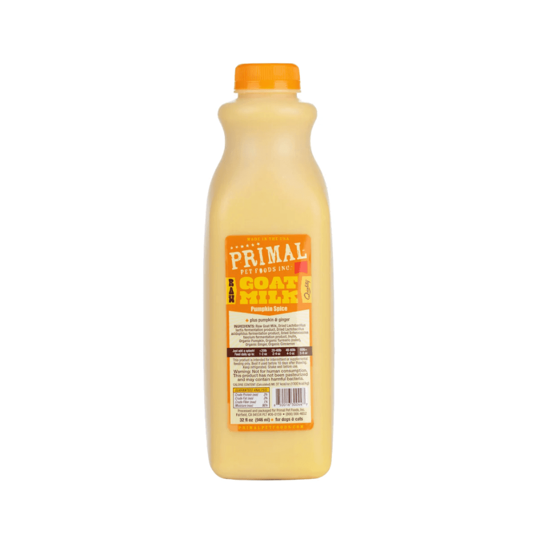 Primal Frozen Dog and Cat Milks - Goat Milk Plus Pumpkin Spice - Toronto Pets