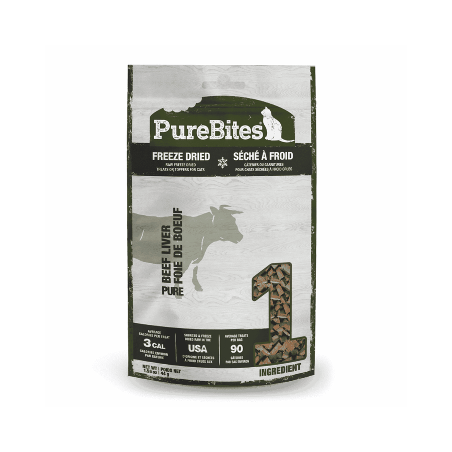 PureBites Freeze - Dried Cat Treats - Beef Liver - Toronto Pets