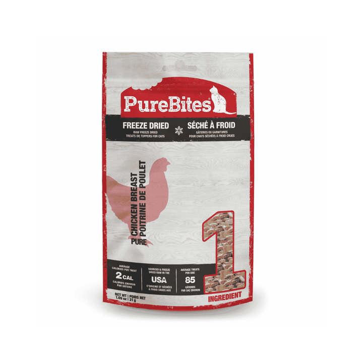 PureBites Freeze - Dried Cat Treats - Chicken Breast - Toronto Pets