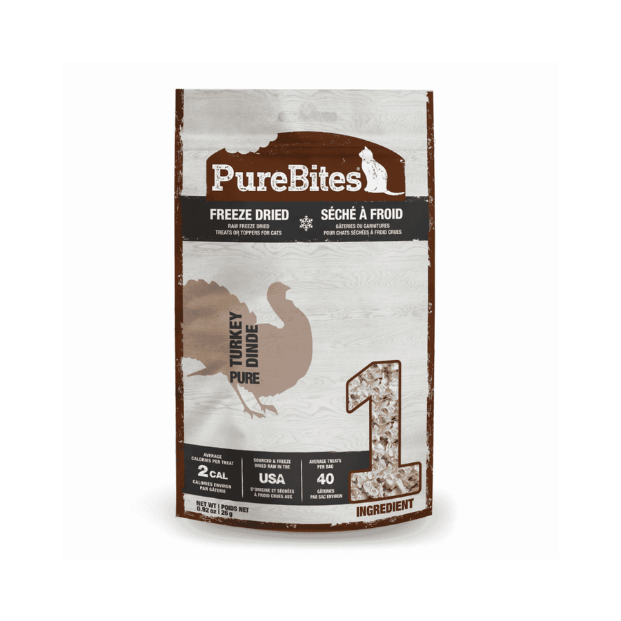 PureBites Freeze - Dried Cat Treats - Turkey - Toronto Pets