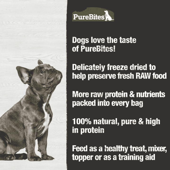 PureBites Freeze - Dried Dog Treats - Beef Liver - Toronto Pets