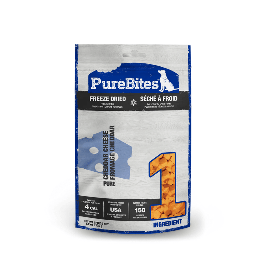 PureBites Freeze - Dried Dog Treats - Cheddar Cheese - Toronto Pets