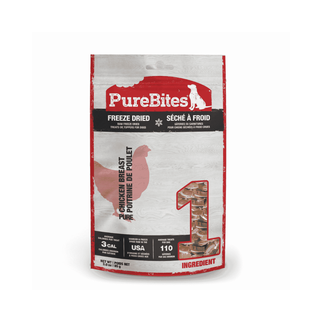 PureBites Freeze - Dried Dog Treats - Chicken Breasts - Toronto Pets