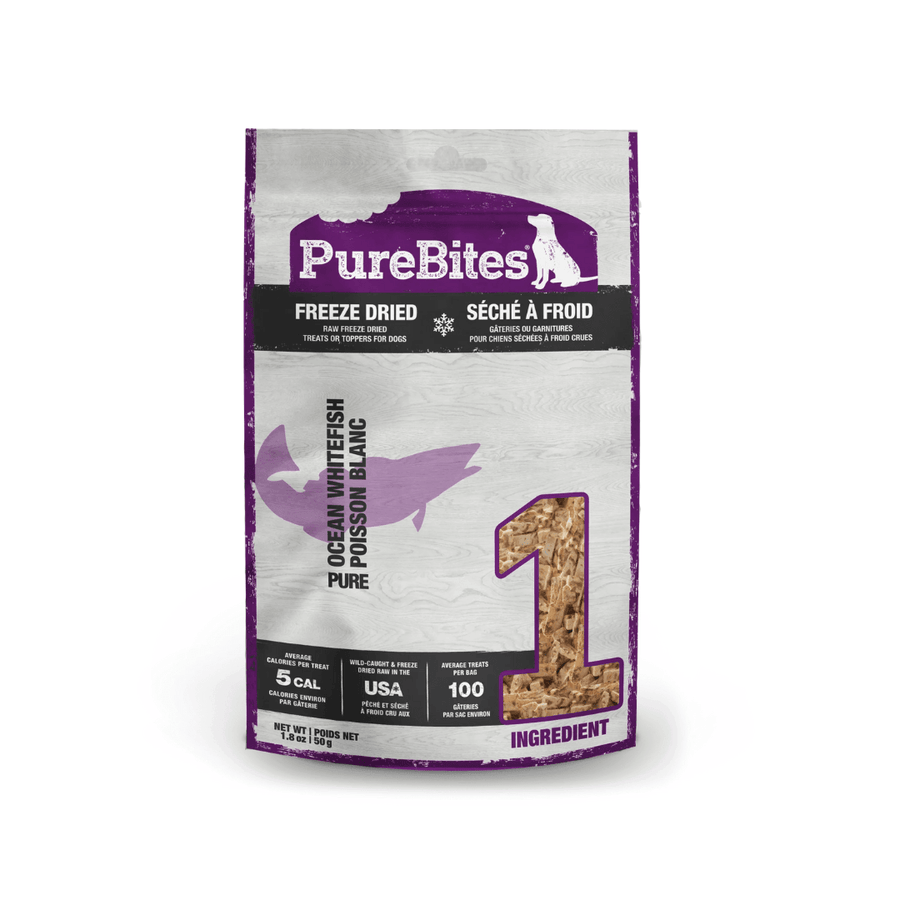 PureBites Freeze - Dried Dog Treats - WhiteFish - Toronto Pets