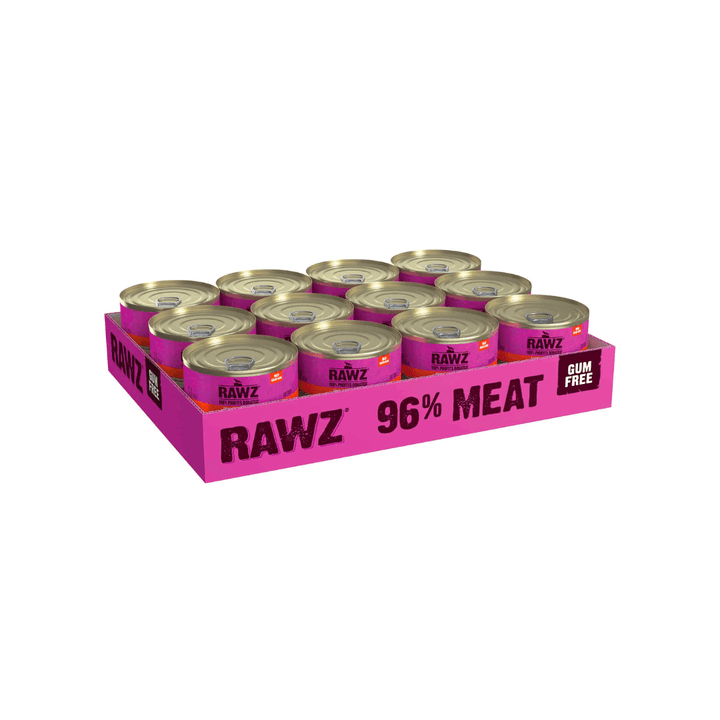 Rawz Wet Cat Food - 96% Rabbit Pate Canned - Toronto Pets