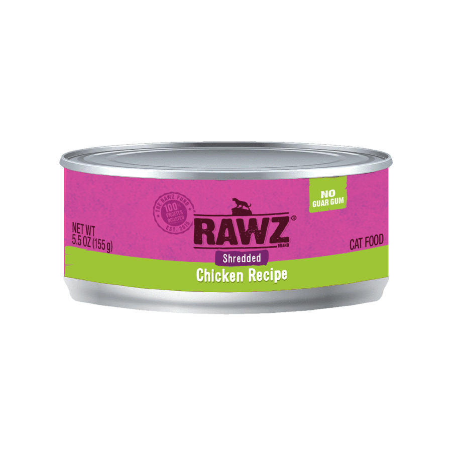 Rawz Wet Cat Food - Shredded Chicken Cannned - Toronto Pets