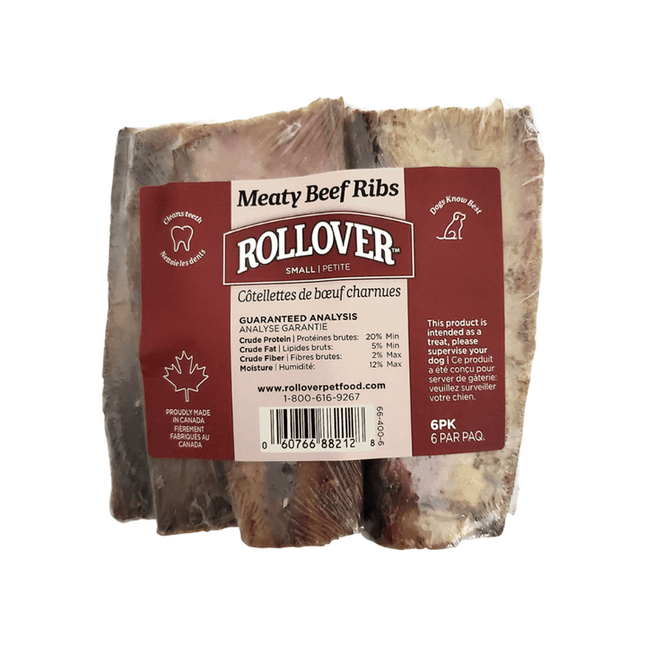 Rollover Dog Treats - Meaty Beef Ribs - Toronto Pets