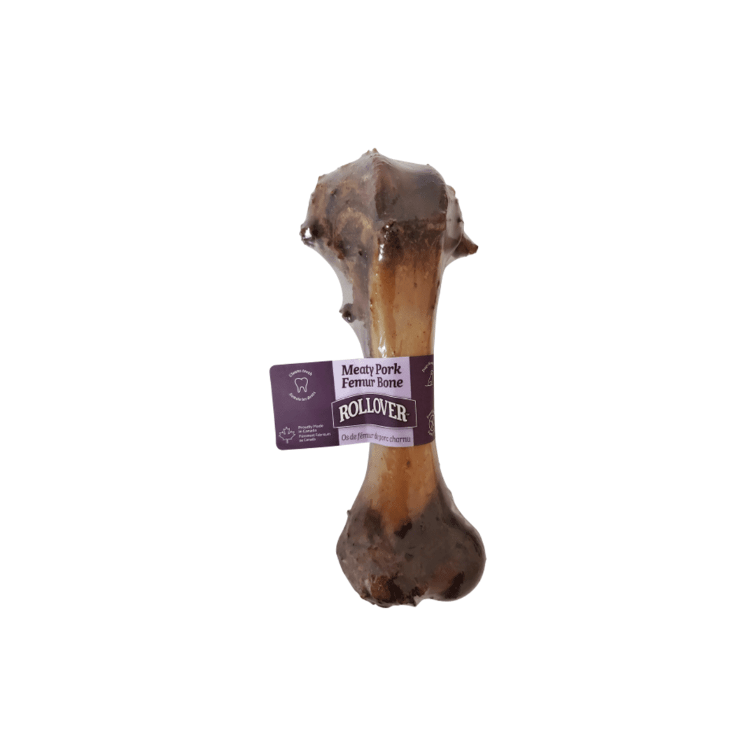 Rollover Dog Treats - Meaty Femur Bone - Toronto Pets