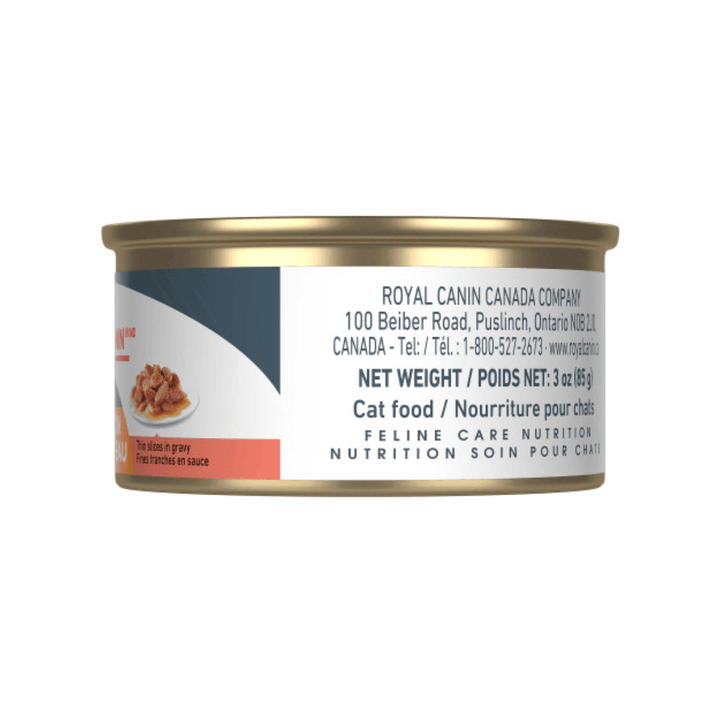 Royal Canin Wet Cat Food - Hair & Skin Care Thin Slices In Gravy Canned - Toronto Pets