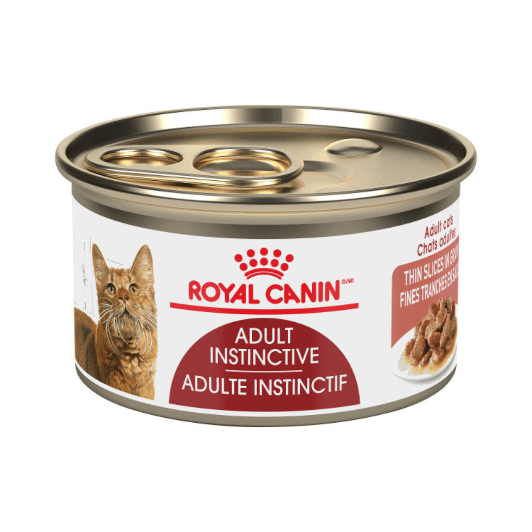 Royal Canin Wet Cat Food - Nutrition Adult Instinctive Thin Slices in Gravy - Toronto Pets