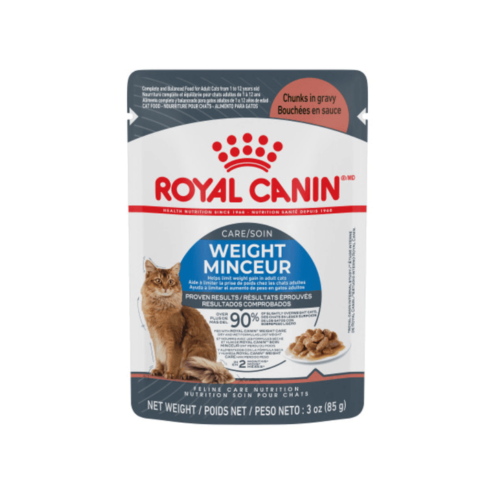 Royal Canin Wet Cat Food - Weight Care Chunks in Gravy Pouch - Toronto Pets