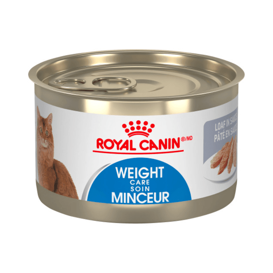 Royal Canin Wet Cat Food - Weight Care Loaf In Sauce Canned - Toronto Pets