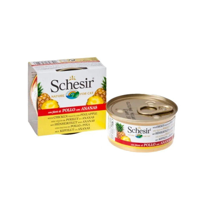 Schesir Wet Cat Food - Chicken Fillets Entree with Pineapple & Rice Canned - Toronto Pets