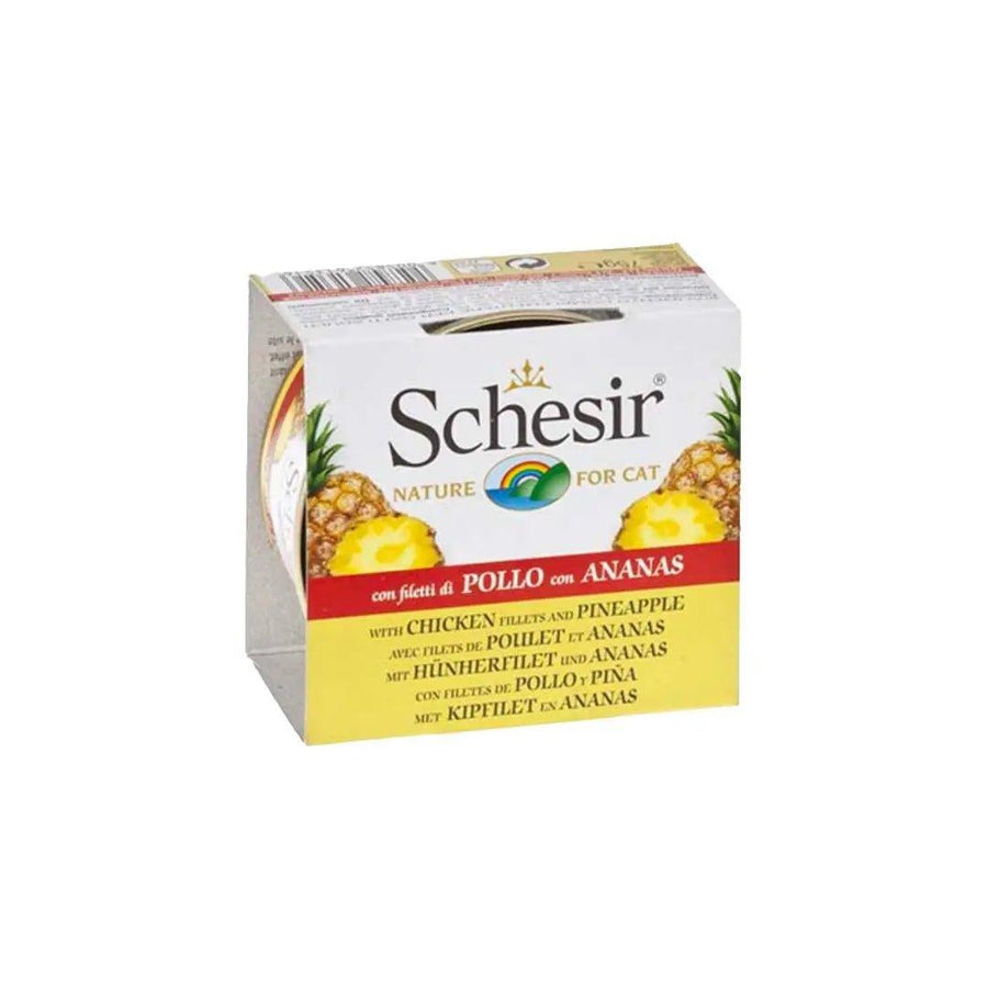 Schesir Wet Cat Food - Chicken Fillets Entree with Pineapple & Rice Canned - Toronto Pets