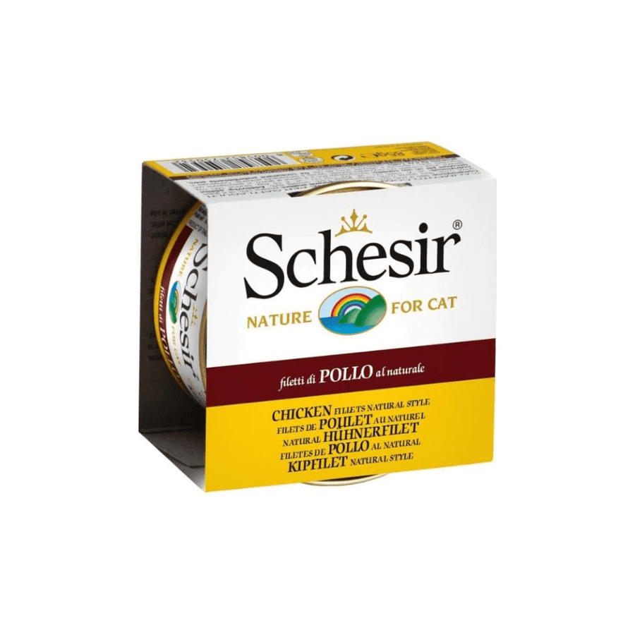 Schesir Wet Cat Food - Chicken Fillets Entree with Rice Natural Style - Toronto Pets