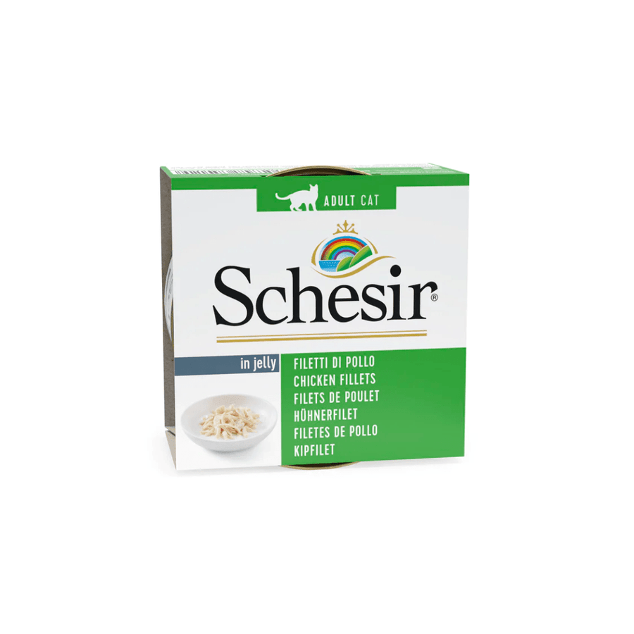 Schesir Wet Cat Food - Chicken Fillets in Jelly Canned - Toronto Pets