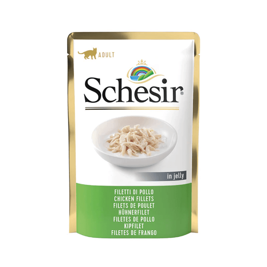 Schesir Wet Cat Food - Chicken Fillets in Jelly Pouch - Toronto Pets