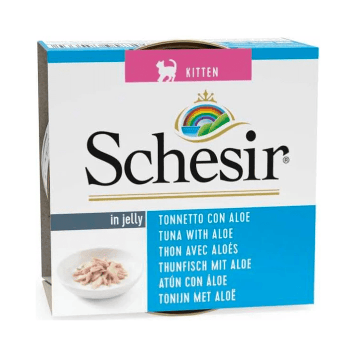 Schesir Wet Cat Food - Kitten Tuna & Aloe in Jelly Canned - Toronto Pets