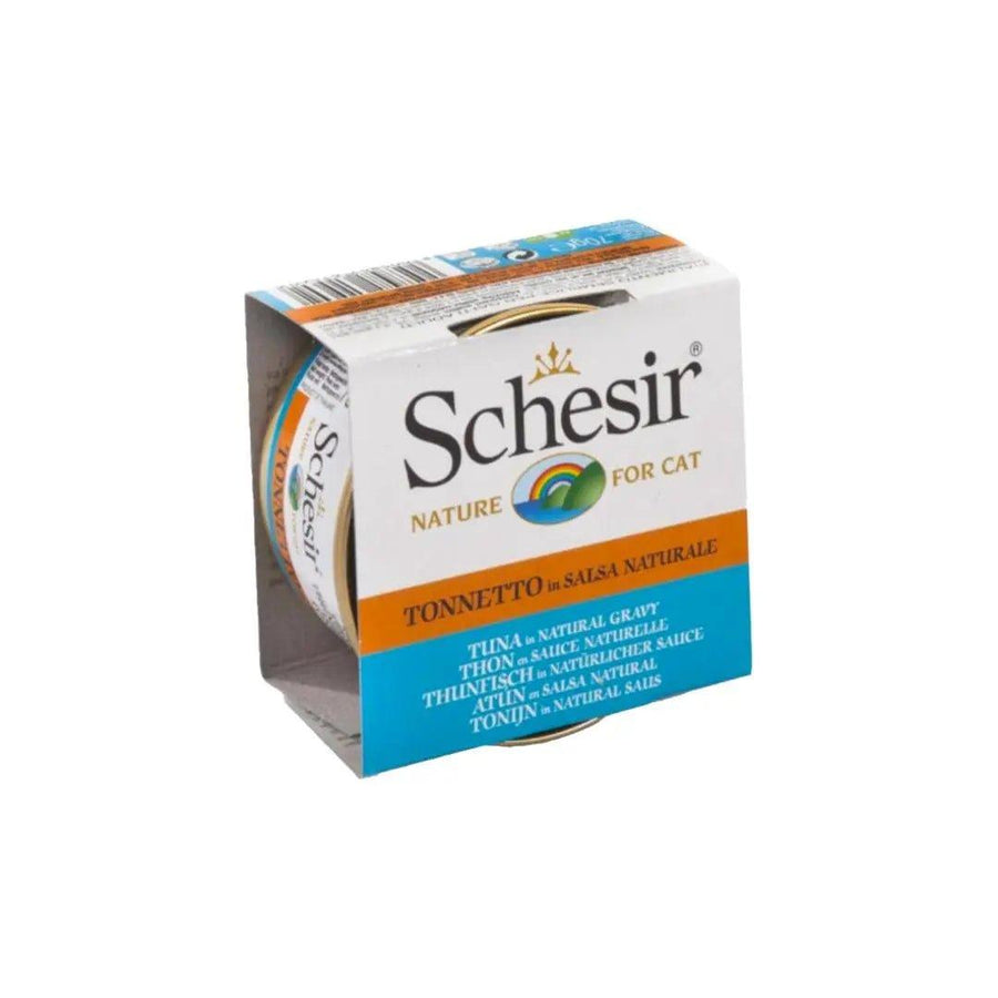 Schesir Wet Cat Food - Tuna Entree in Natural Gravy Canned - Toronto Pets