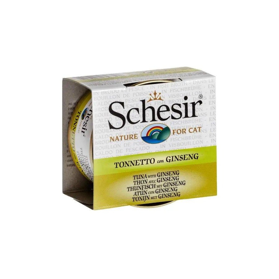 Schesir Wet Cat Food - Tuna Entree with Ginseng Canned - Toronto Pets