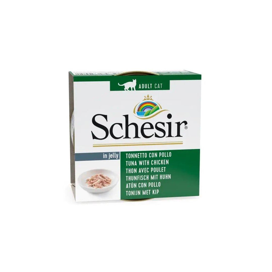 Schesir Wet Cat Food - Tuna with Chicken Fillets in Jelly Canned - Toronto Pets