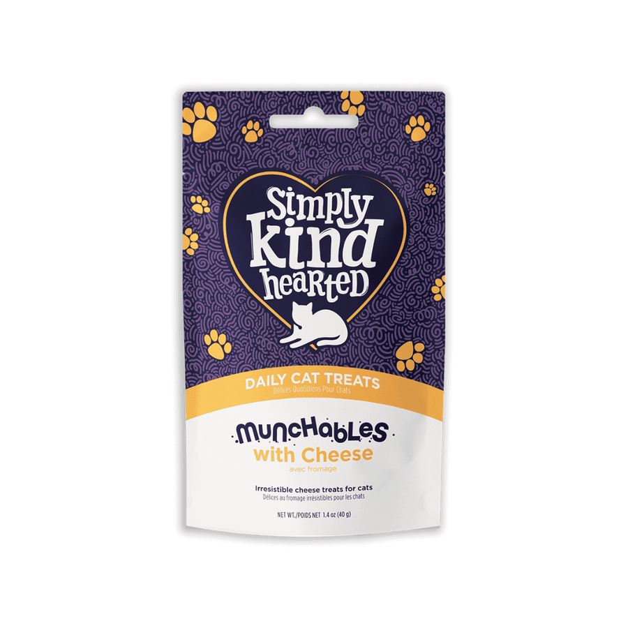 Simply Kind Hearted Cat Treats - Munchables Daily Cat Treats with cheese - Toronto Pets