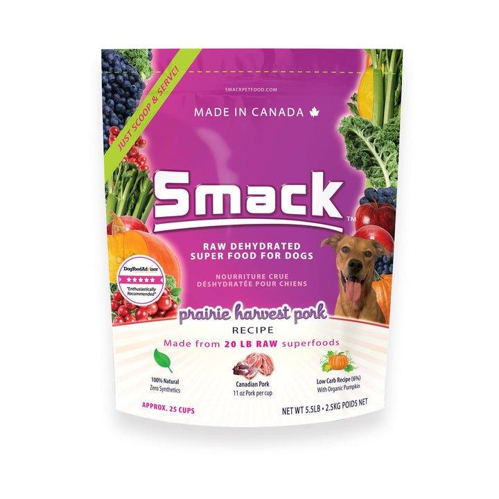 Smack Prairie Harvest Pork Dog Food - Toronto Pets