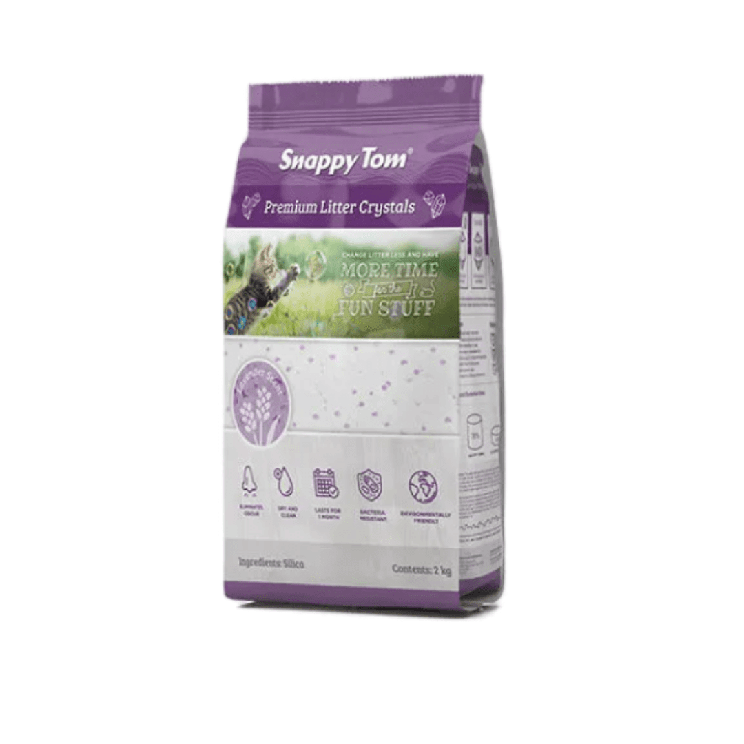 Snappy Tom Cat Litter - Premium Crystal Lavender Scented - Toronto Pets