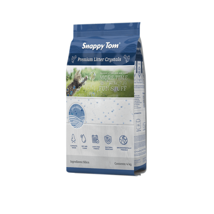 Snappy Tom Cat Litter - Premium Crystal Unscented - Toronto Pets