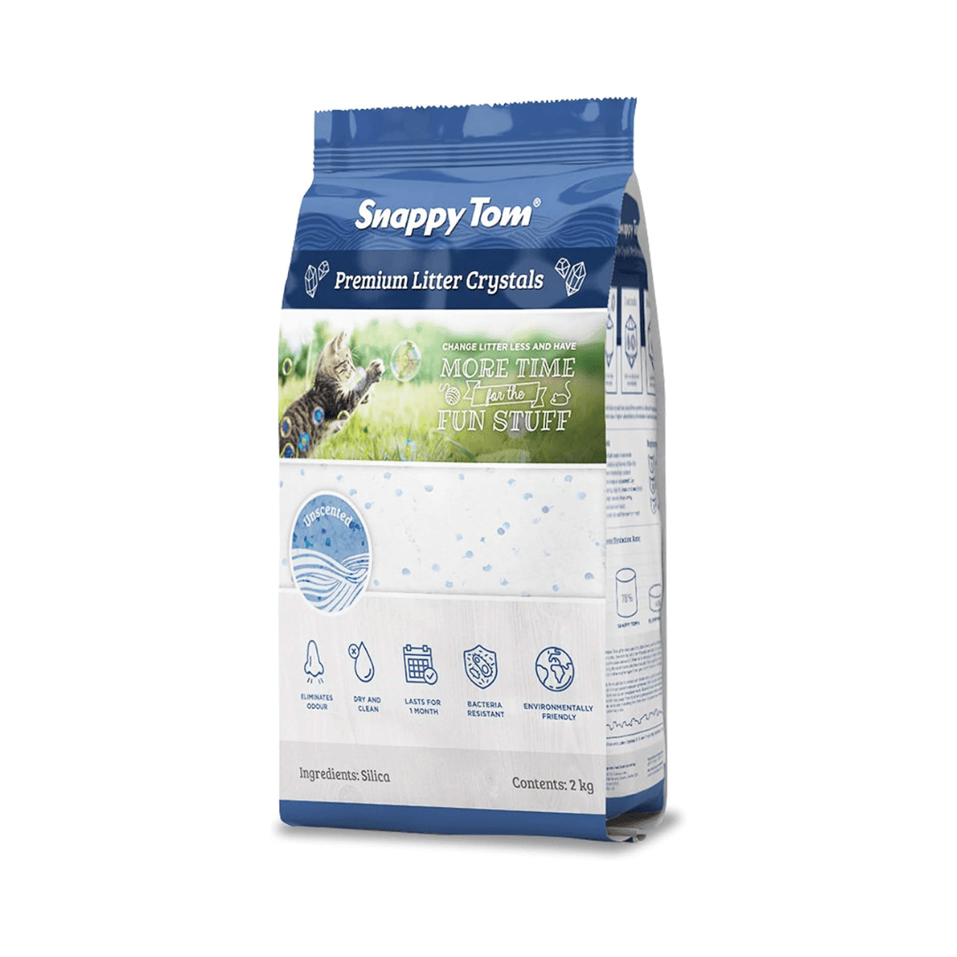 Snappy Tom Cat Litter - Premium Crystal Unscented - Toronto Pets