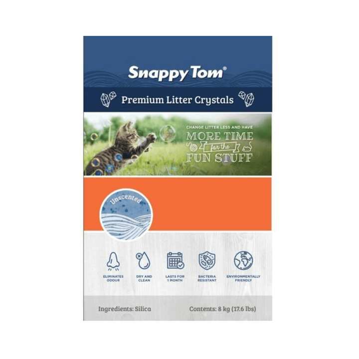 Snappy Tom Cat Litter - Premium Crystal Unscented - Toronto Pets