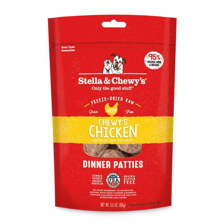 Stella & Chewy's Freeze Dried Dog Food - Raw Chicken Dinner Patties - Toronto Pets