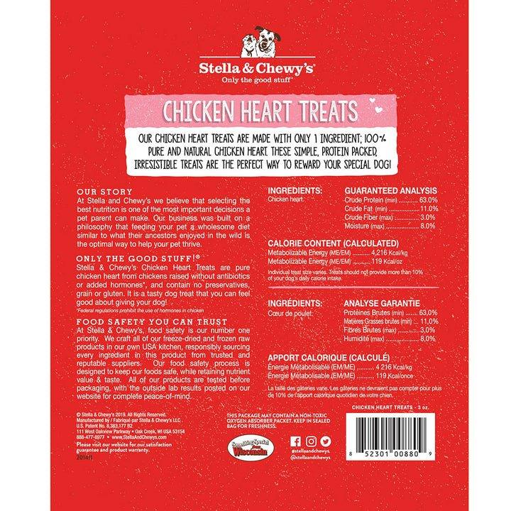 Stella & Chewy's Freeze - Dried Dog Treats - Chicken Heart - Toronto Pets