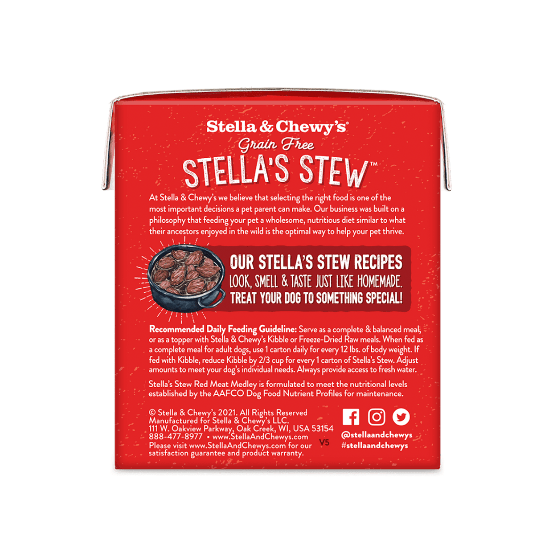 Stella & Chewy's Wet Dog Food - Red Meat Medley Stew - Toronto Pets