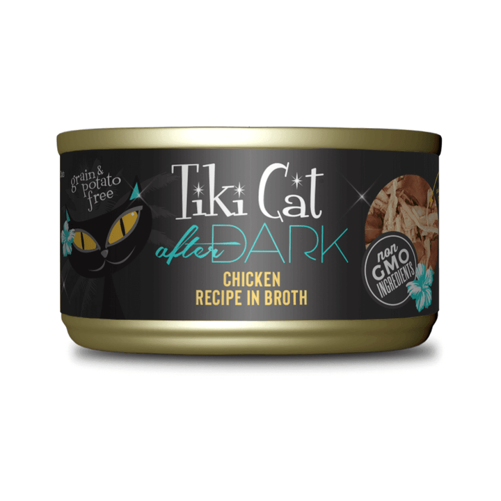 Tiki Cat Wet Cat Food - After Dark Chicken in Broth Canned - Toronto Pets