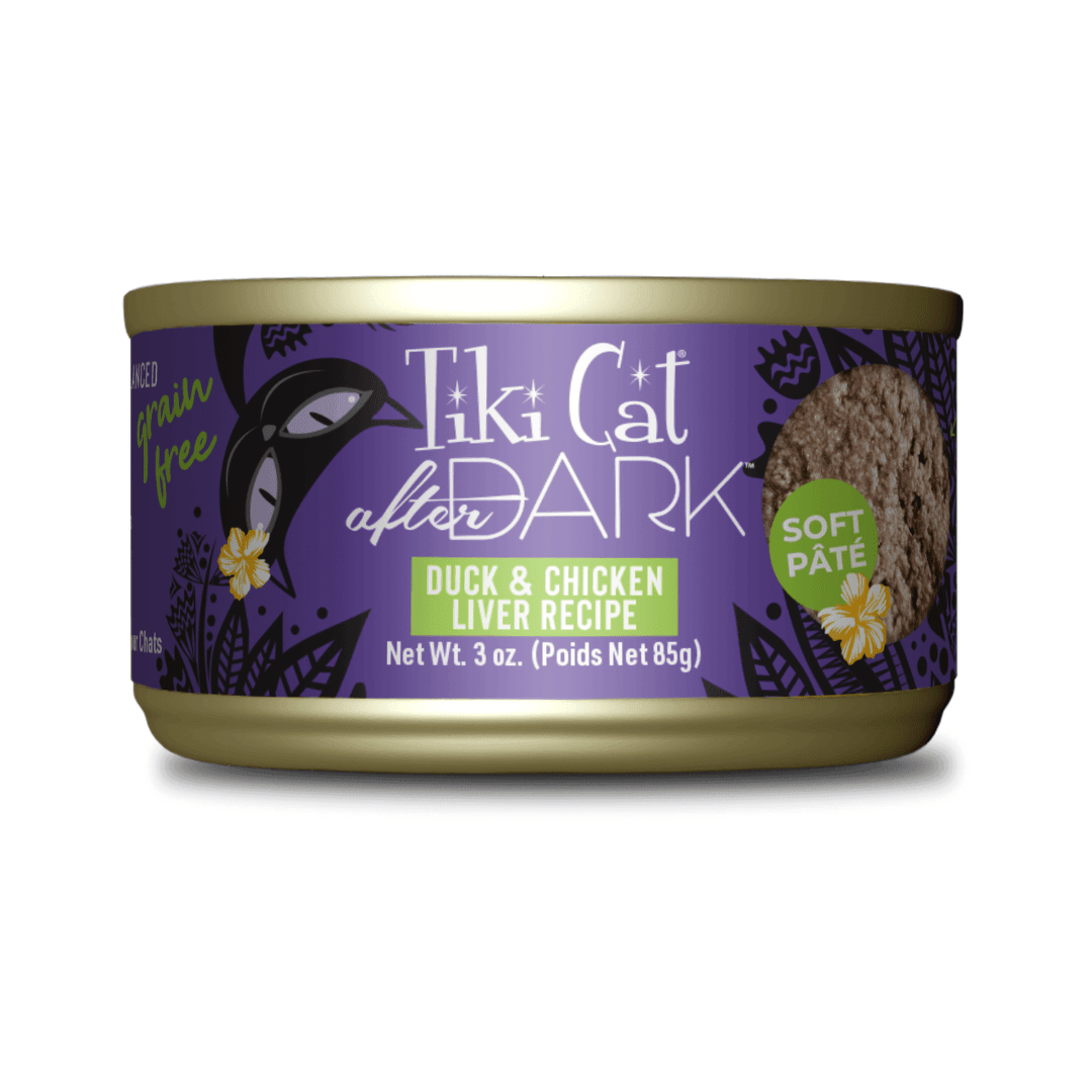 Tiki Cat Wet Cat Food - After Dark Duck & Chicken Liver Pate Canned - Toronto Pets