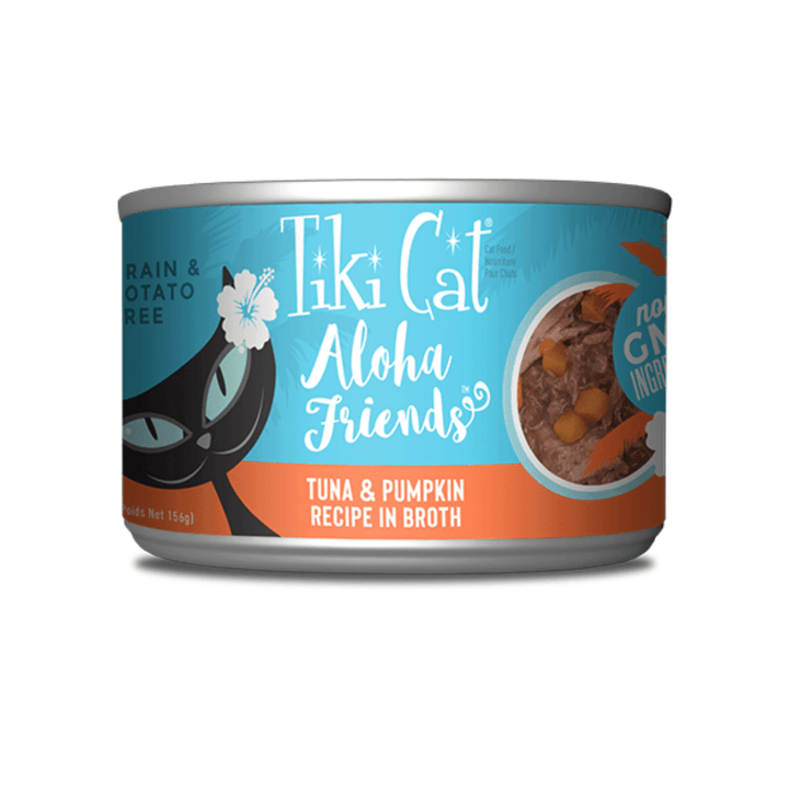 Tiki Cat Wet Cat Food - Aloha Friends Tuna & Pumpkin in Broth Canned - Toronto Pets