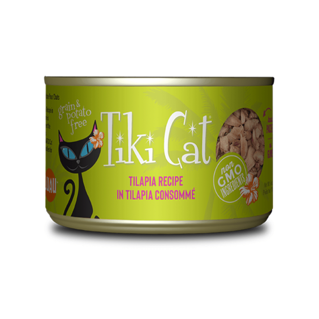 Tiki Cat Wet Cat Food - Kapi'Olani Luau Tilapia Consomme - Toronto Pets