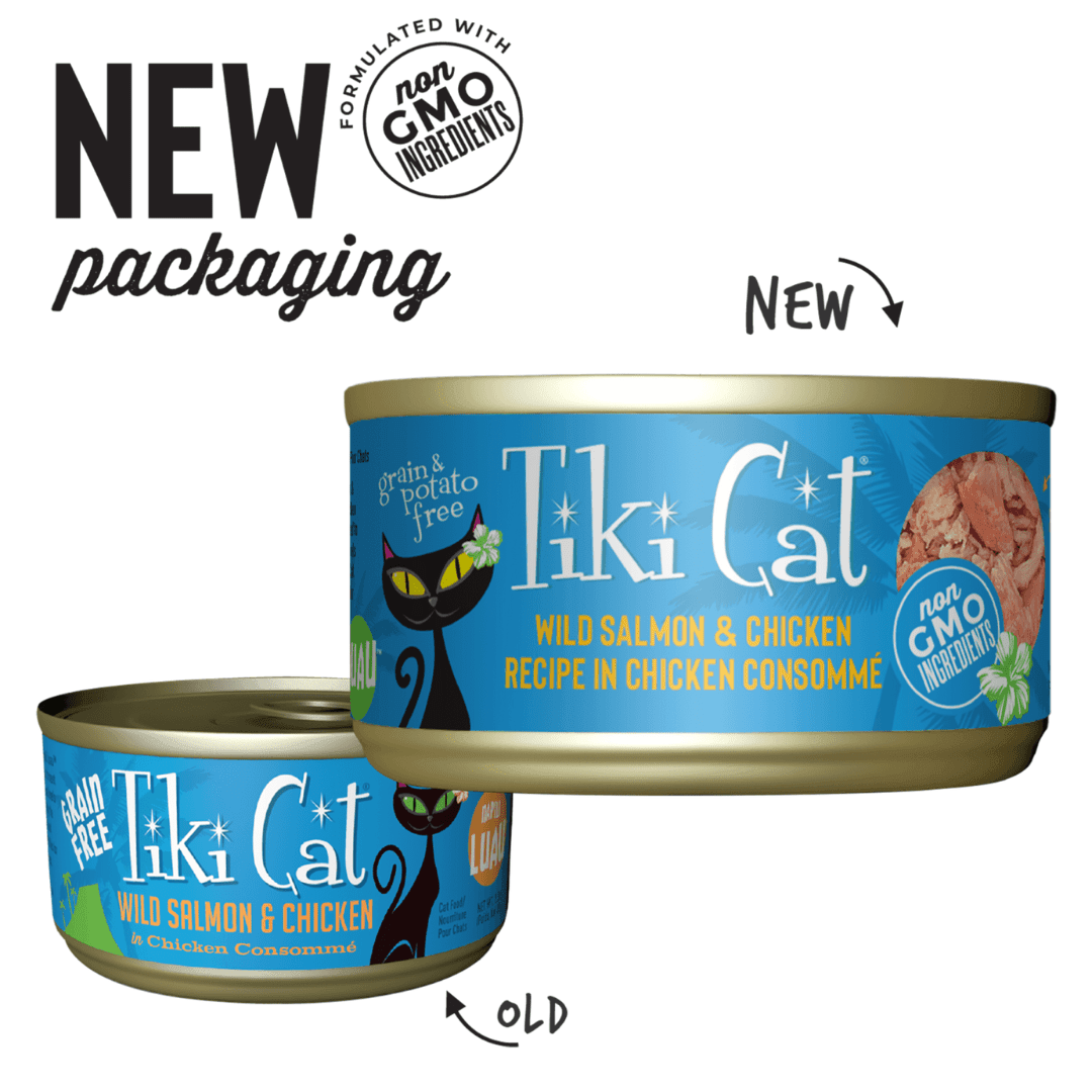 Tiki Cat Wet Cat Food - Napili Luau Wild Salmon & Chicken Canned - Toronto Pets