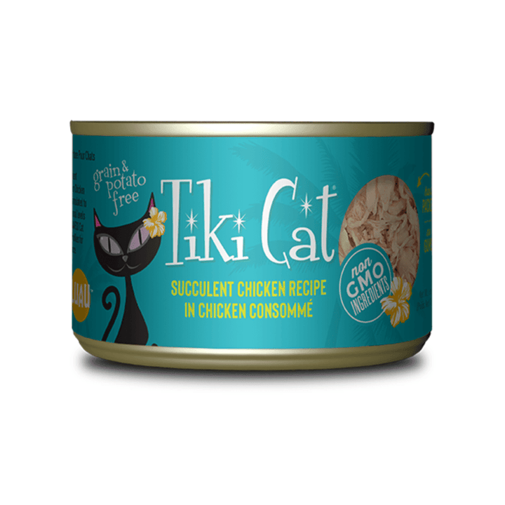 Tiki Cat Wet Cat Food - Puka Puka Luau Succulent Chicken Consomme Canned - Toronto Pets