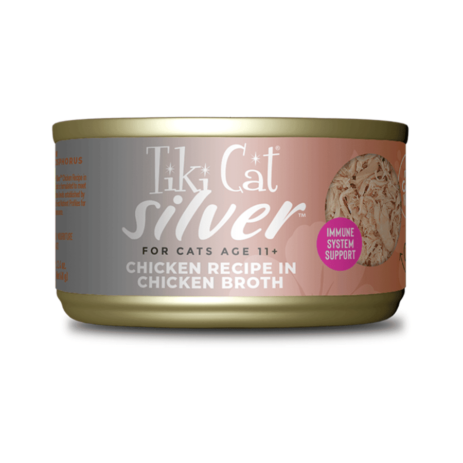 Tiki Cat Wet Cat Food - Silver Whole Foods with Chicken Recipe Canned - Toronto Pets